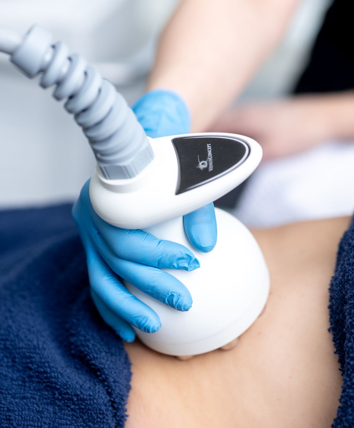 Franklin fat reduction patient receiving treatment