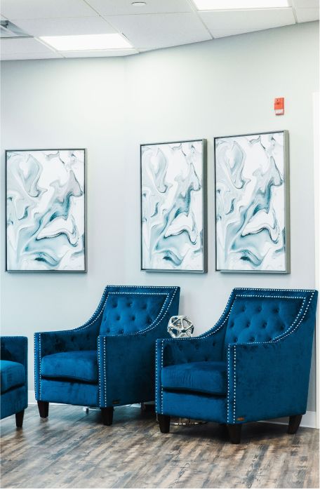 h2t skin and laser center waiting room