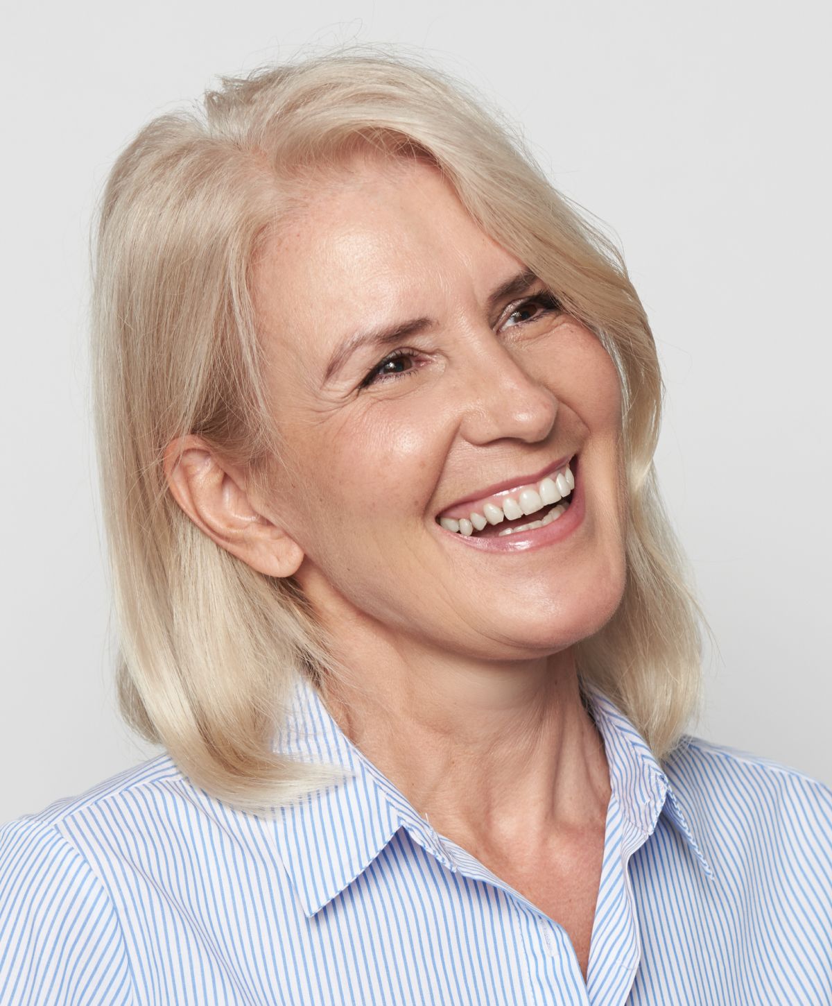 Franklin Botox model with blonde hair